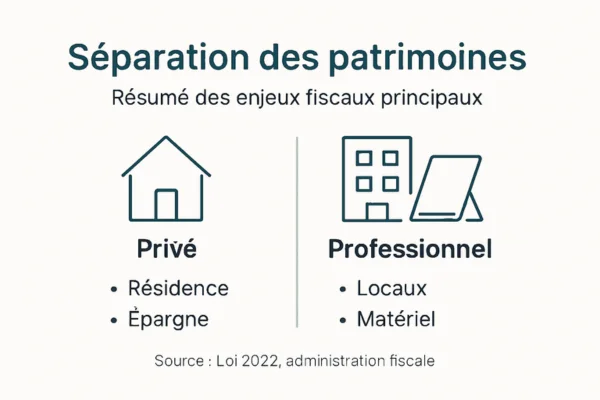 Séparation des patrimoines Hexa Patrimoine